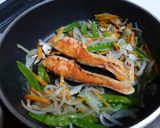 我が家の鮭のチャンチャン焼き風作り方6写真