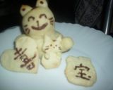 招き猫パン作り方9写真