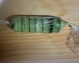 ヒラヒラきゅうりの前菜風作り方10写真