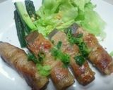 絶品！お勧めヘルシー♪こんにゃくの肉巻き作り方5写真