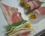 大人な肉巻きマキ＊豆板醤オクラ編＊作り方2写真