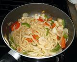 海鮮焼きうどん作り方2写真