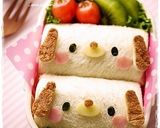わんちゃんサンドイッチ＊キャラ弁にも♪作り方7写真
