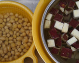お豆とお芋のほくぽく鬼まんじゅう作り方1写真