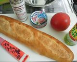 ツナ＆トマトのブルスケッタ作り方1写真