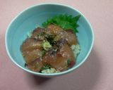 ご飯がすすむ!　パパの海鮮丼～づけ丼～作り方5写真