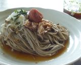 簡単♪さっぱりポン酢で冷やし蕎麦♪作り方4写真