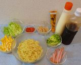 パパの特製だれ冷やし中華（Ⅱ）作り方5写真
