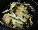 茄子のアミエビ炒め作り方2写真