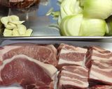 豚肉のリエット（ビール・白ワインに最高）作り方1写真