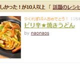 ピリ辛★焼きうどん作り方8写真