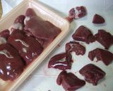 滋養☆鶏肝のしょうが煮☆1：1：2で♪作り方1写真