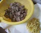 滋養☆鶏肝のしょうが煮☆1：1：2で♪作り方2写真