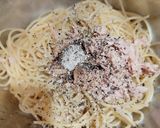 大葉とツナの和風パスタ作り方4写真