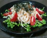めんたいソースうどん作り方3写真