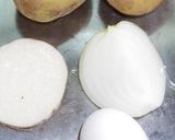 新じゃがいもでお好み焼き風じゃが焼きだよ作り方1写真