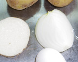 新じゃがいもでお好み焼き風じゃが焼きだよ作り方1写真
