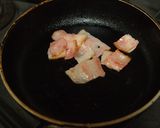 小松菜と厚揚げのオイスター炒め作り方1写真