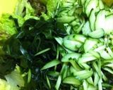 昆布茶で大好きサラダ作り方2写真