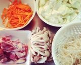 野菜たっぷり！あんかけ焼きそば作り方1写真