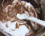 チョコレートのシフォンケーキ♬作り方10写真