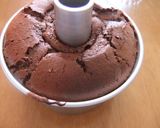 チョコレートのシフォンケーキ♬作り方14写真