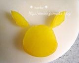 ＊キャラ弁＊たくあんピカチュウのオベント作り方4写真