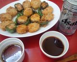 レンコンはさみ揚げ＆しいたけ肉詰め等作り方14写真