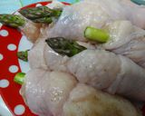 絶品!!アスパラ鶏皮餃子作り方4写真