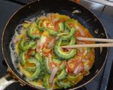 パパのゴーヤー玉子焼き作り方4写真