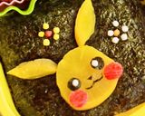＊キャラ弁＊たくあんピカチュウのオベント作り方9写真