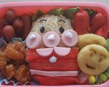 あんぱんまん 弁当 ☆作り方3写真