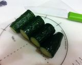 胡瓜と木耳の冷たい和え物作り方1写真