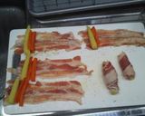 弁当にヤングコーンと人参の塩麹豚肉フライ作り方7写真