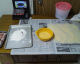 弁当にヤングコーンと人参の塩麹豚肉フライ作り方8写真