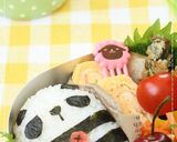 簡単キャラ弁＊運動会や遠足に♪全身パンダ作り方6写真