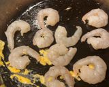 エビチリ卵丼作り方4写真