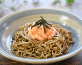 海苔風味♫さっぱり☆明太マヨおろし蕎麦作り方6写真