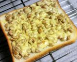 絶品!! 朝食夜食に 納豆チーズトースト作り方4写真