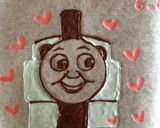 超簡単トーマスケーキ作り方3写真