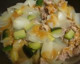 玉ねぎ農家の玉ねぎ＆ズッキーニの味噌炒め作り方5写真