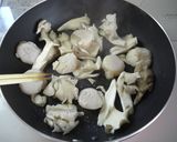 舞茸とホタテのバター醤油炒め作り方2写真