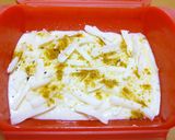 ＊ルクエde塩麹カレーチーズ蒸しパン＊作り方4写真