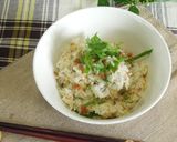 ✿ 梅となめたけの簡単混ぜご飯✿作り方3写真
