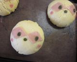 メロンパンナとドキンちゃんのパン作り方15写真