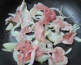 豚キムチうどん　ポン酢仕立て作り方2写真