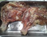 塩麹絶品肉汁ジュワー鶏足山賊丸ごと唐揚げ作り方2写真