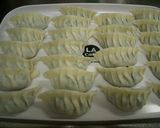 具を焼いてから包む餃子作り方8写真