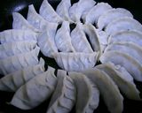 具を焼いてから包む餃子作り方9写真