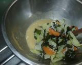 しらす・わかめ・野菜のからし酢味噌和え作り方7写真